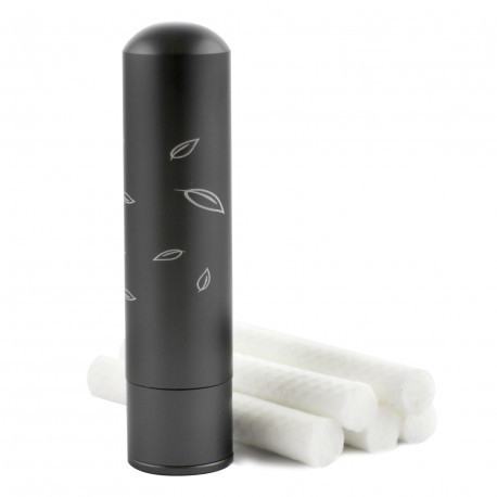 Stick inhalateur d'huiles essentielles en aluminium