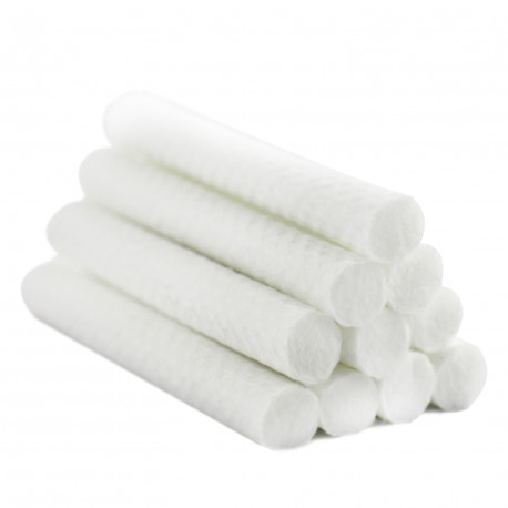 Lot de 10 mèches en coton pour stick inhalateur