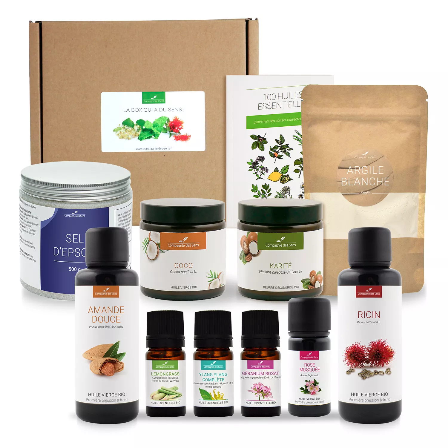 Box ingrédients cosmétique