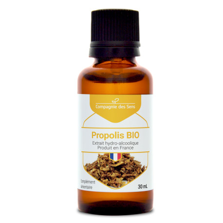 Propolis - Extrait hydro-alcoolique BIO