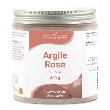 Argile Rose Montmorillonite - Poudre surfine