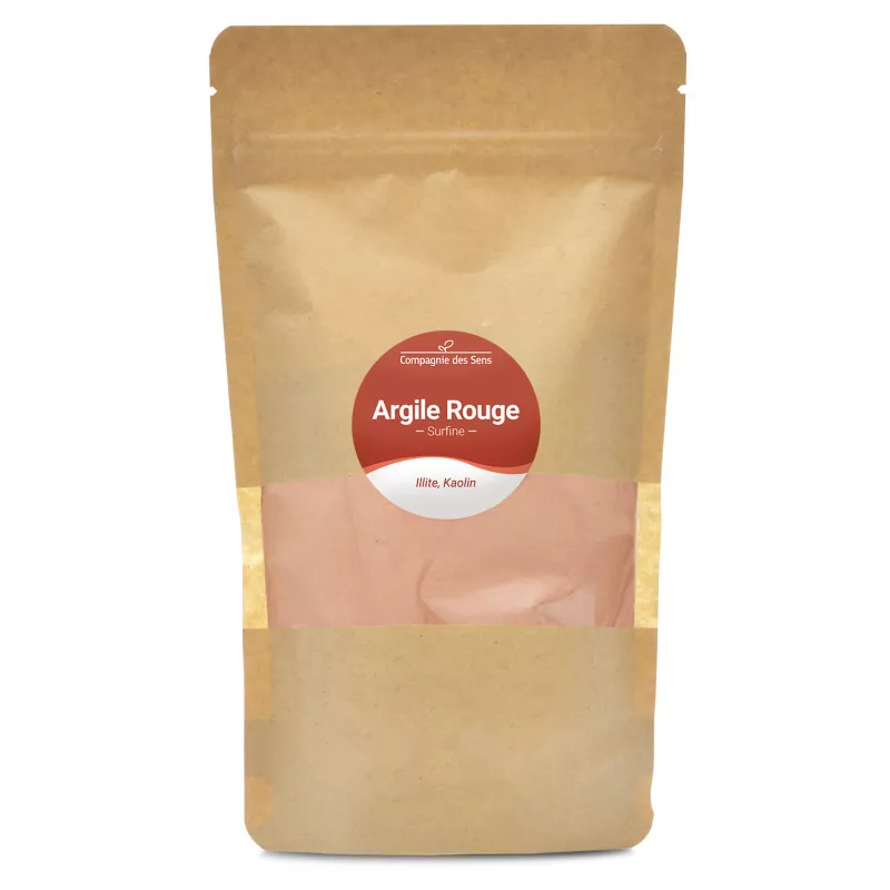 Argile Rouge Illite - Poudre surfine