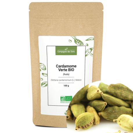 Cardamome verte BIO - Fruits entiers