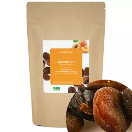 Abricots bio (moelleux, dénoyautés, séchés)