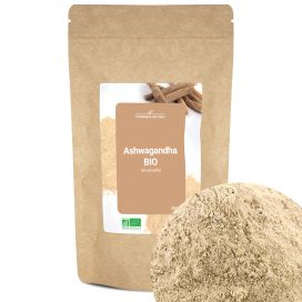 Ashwagandha (ginseng indien) bio (en poudre) 