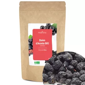 Baies d'aronia bio (séchées)