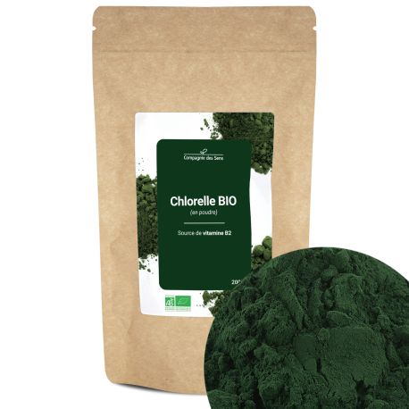 Chlorelle BIO (en poudre) - source de vitamine B2