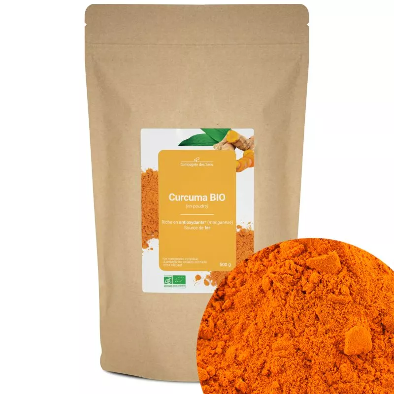 Curcuma BIO (en poudre) - riche en antioxydants
