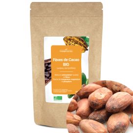 Fèves de cacao bio (entières, non torréfiées) 