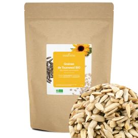 Graines de tournesol bio (décortiquées, sans sel ajouté) 