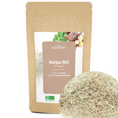 Konjac BIO (en poudre) - glucomannane