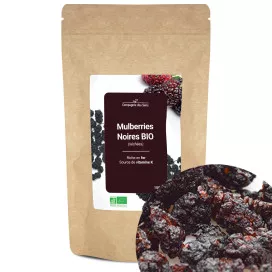 Mulberries noires BIO (séchées)