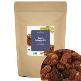 Raisins sultanine bio (séchés) 