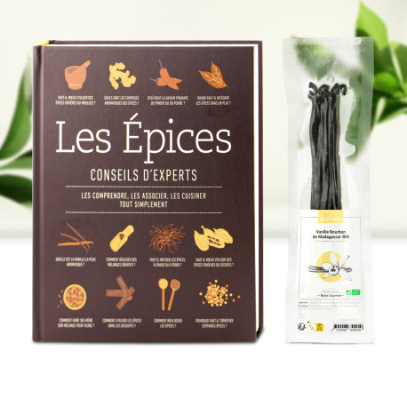 Livre Les Épices Vanille BIO - Pack découverte