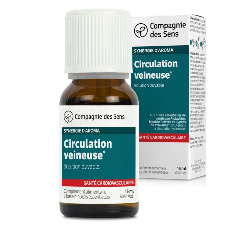 CIRCULATION VEINEUSE - Huiles essentielles en solution buvable