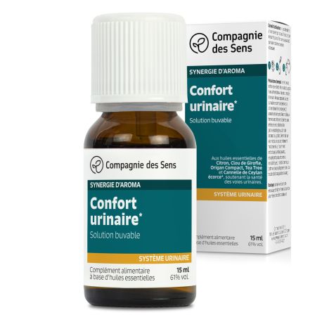 CONFORT URINAIRE - Huiles essentielles en solution buvable