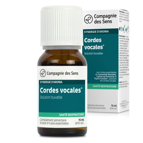 CORDES VOCALES - Huiles essentielles en solution buvable