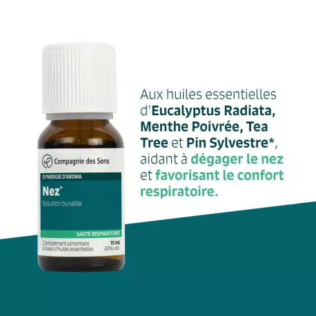 NEZ - Huiles essentielles en solution buvable