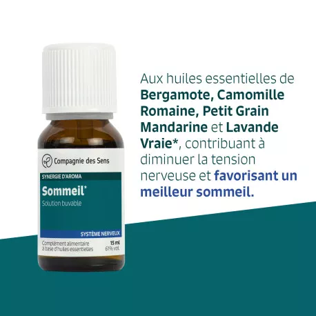 SOMMEIL - Huiles essentielles en solution buvable