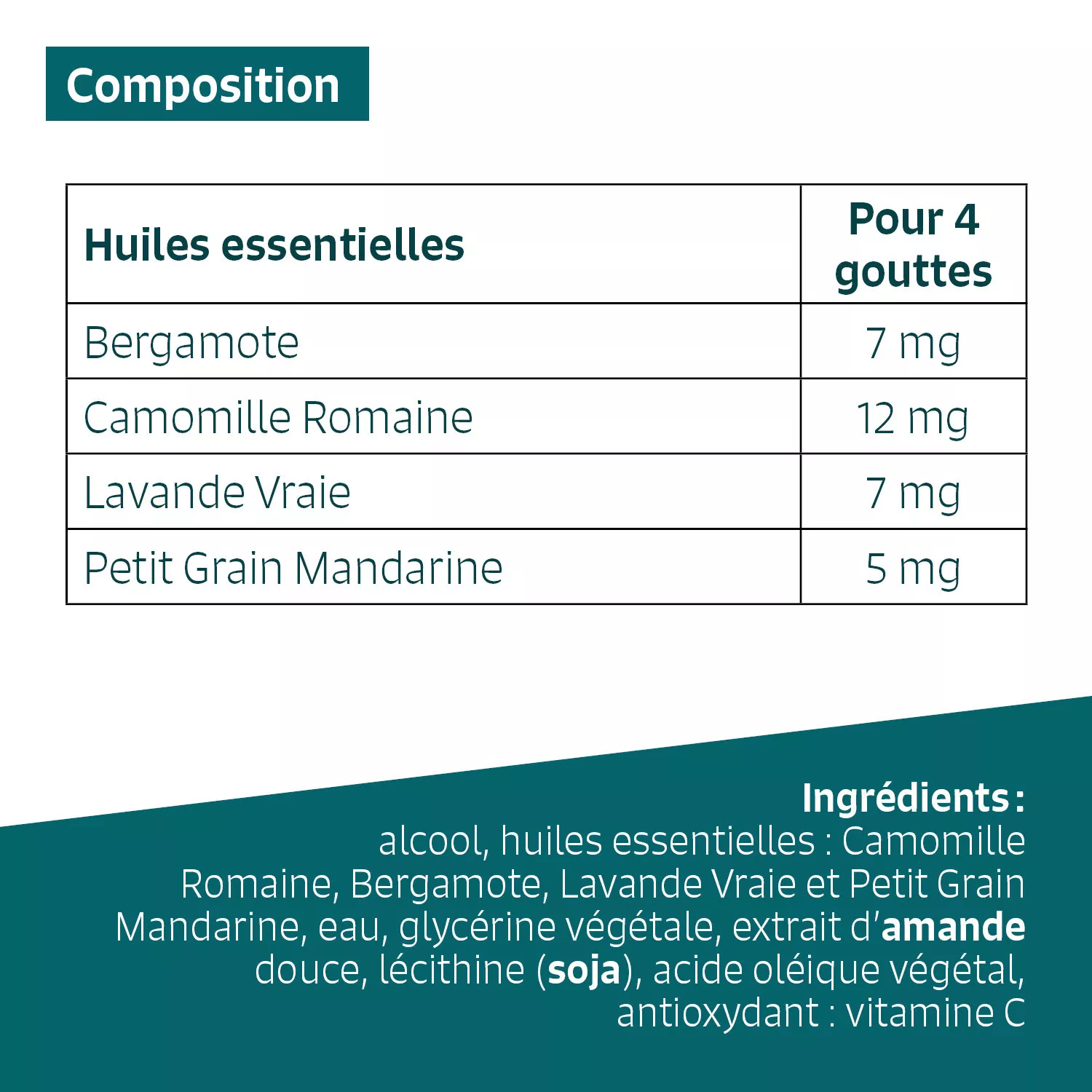 SOMMEIL - Huiles essentielles en solution buvable