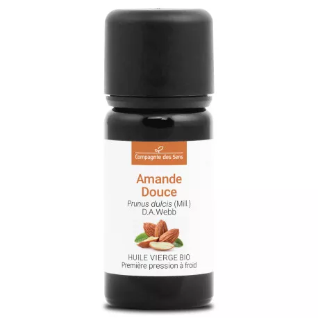 Amande Douce - Huile Végétale Vierge BIO - Flacon en verre