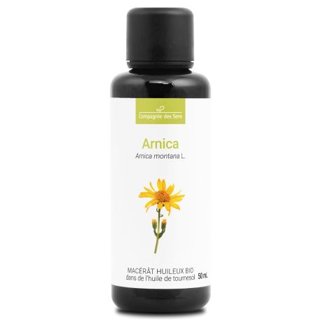 Arnica - Macérât huileux BIO - Flacon en verre