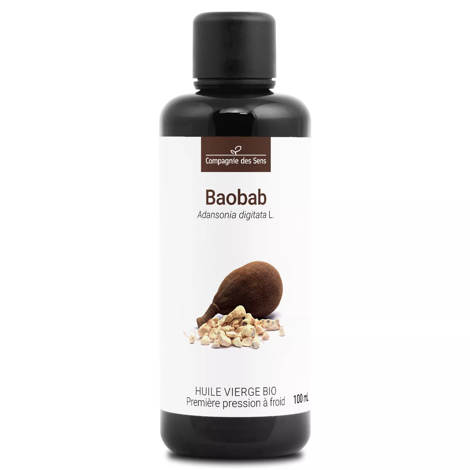 Baobab - Huile Végétale Vierge BIO - Flacon en verre