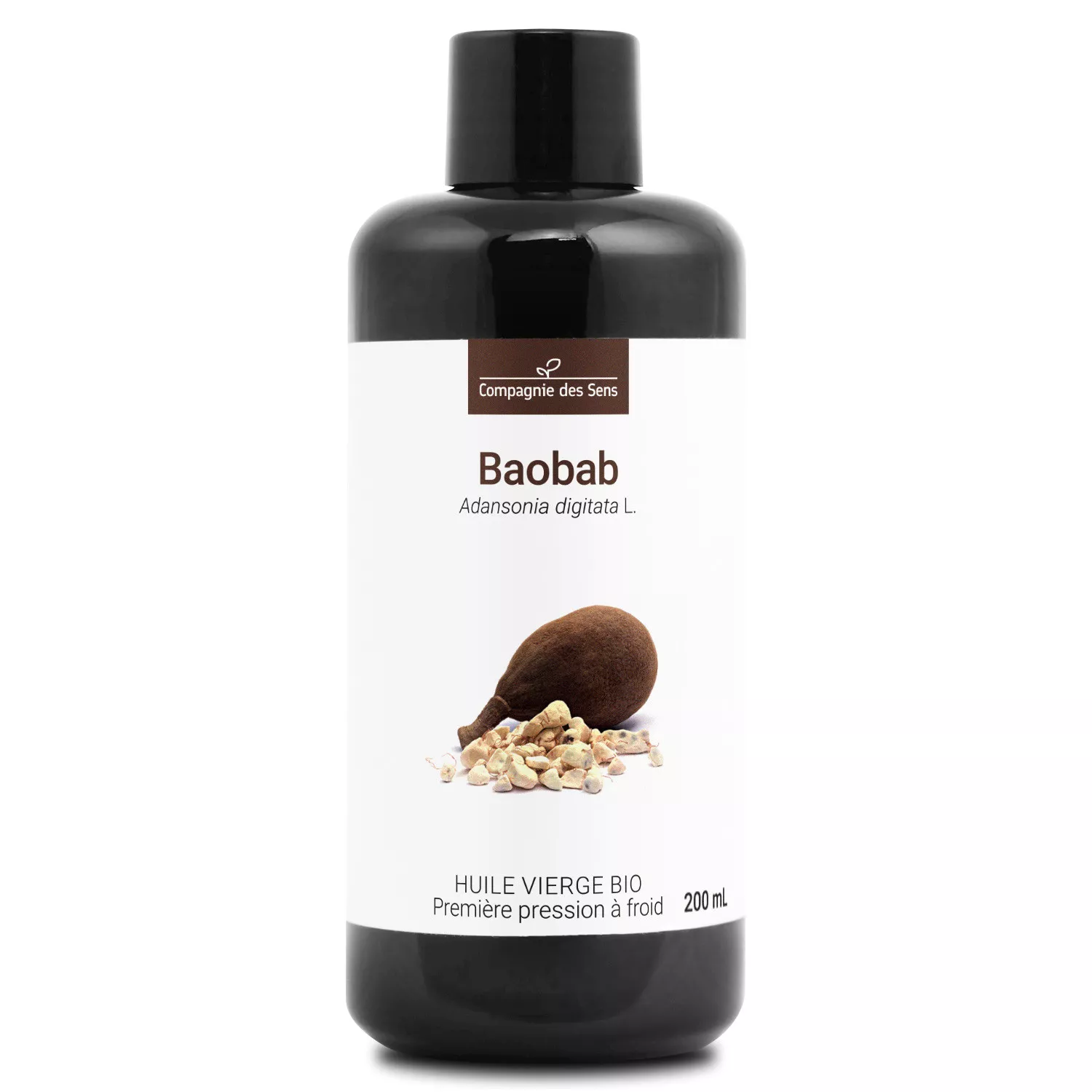 Baobab - Huile Végétale Vierge BIO - Flacon en verre
