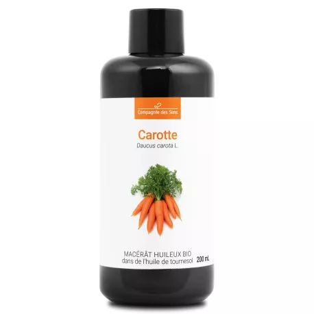 Carotte - Macérât Huileux BIO - Flacon en verre