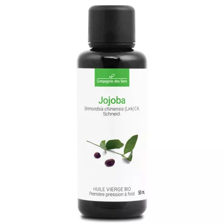Jojoba - Huile Végétale Vierge BIO - Flacon en verre