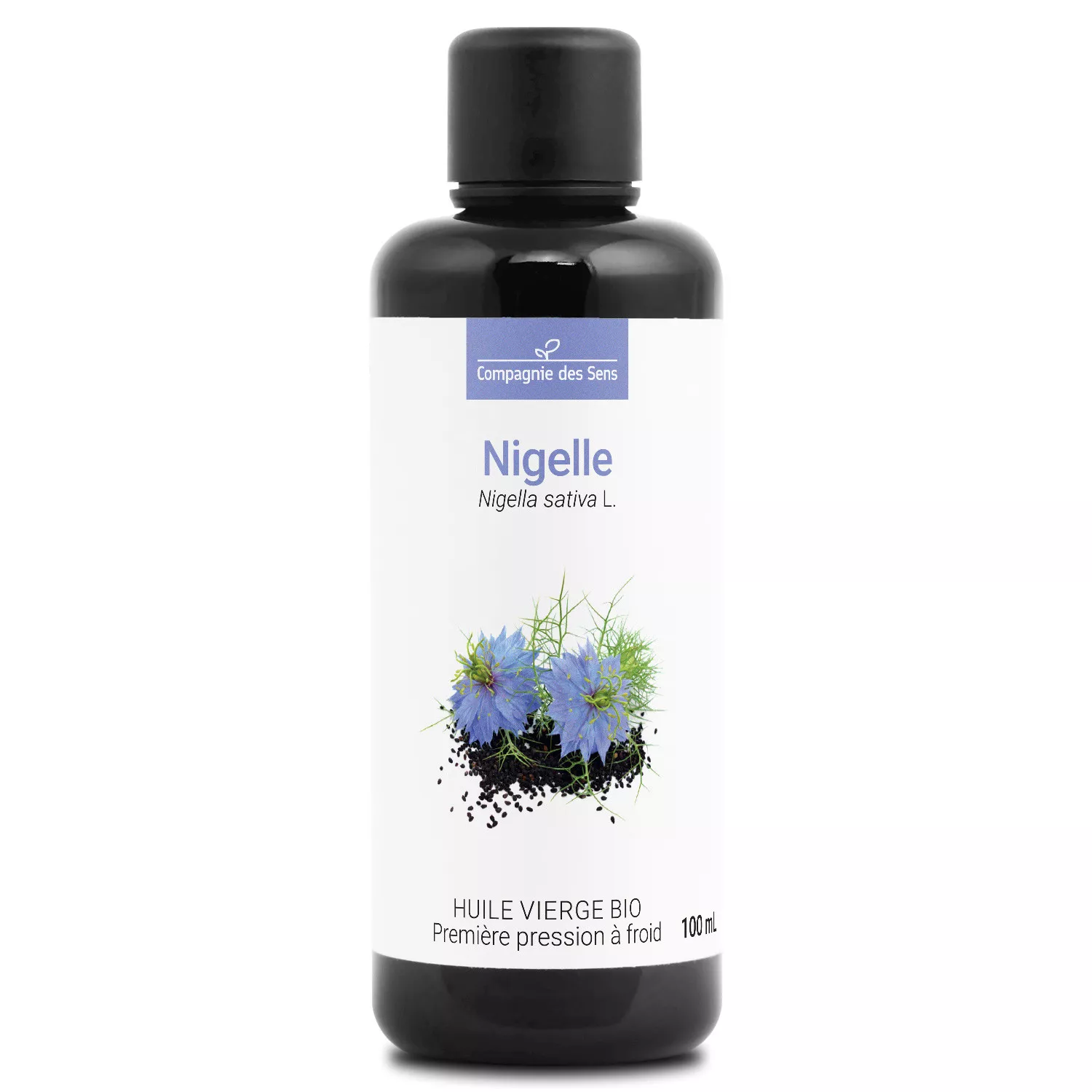 Nigelle - Huile Végétale Vierge BIO - Flacon en verre