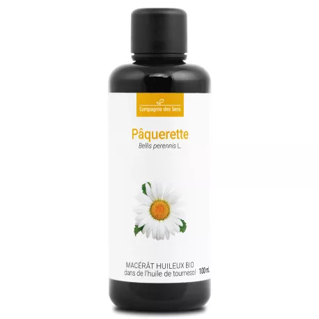 Pâquerette - Macérât Huileux BIO - Flacon en verre