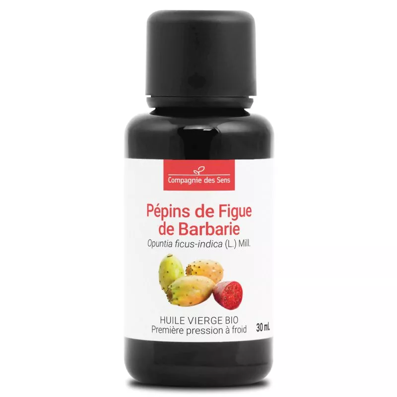 Pépins de Figue de Barbarie du Maroc - Huile Végétale Vierge BIO - Flacon en verre
