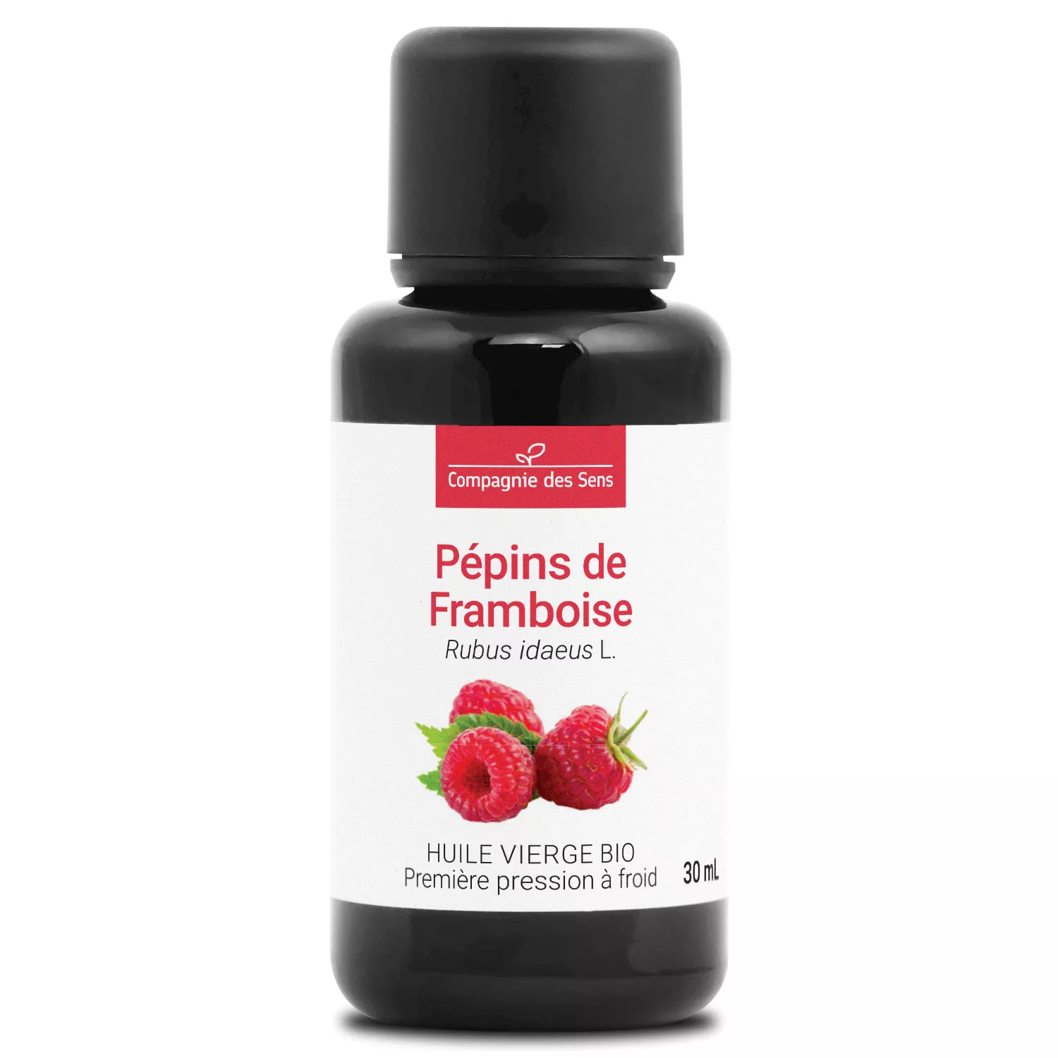 Pépins de Framboise - Huile Végétale Vierge BIO - Flacon en verre