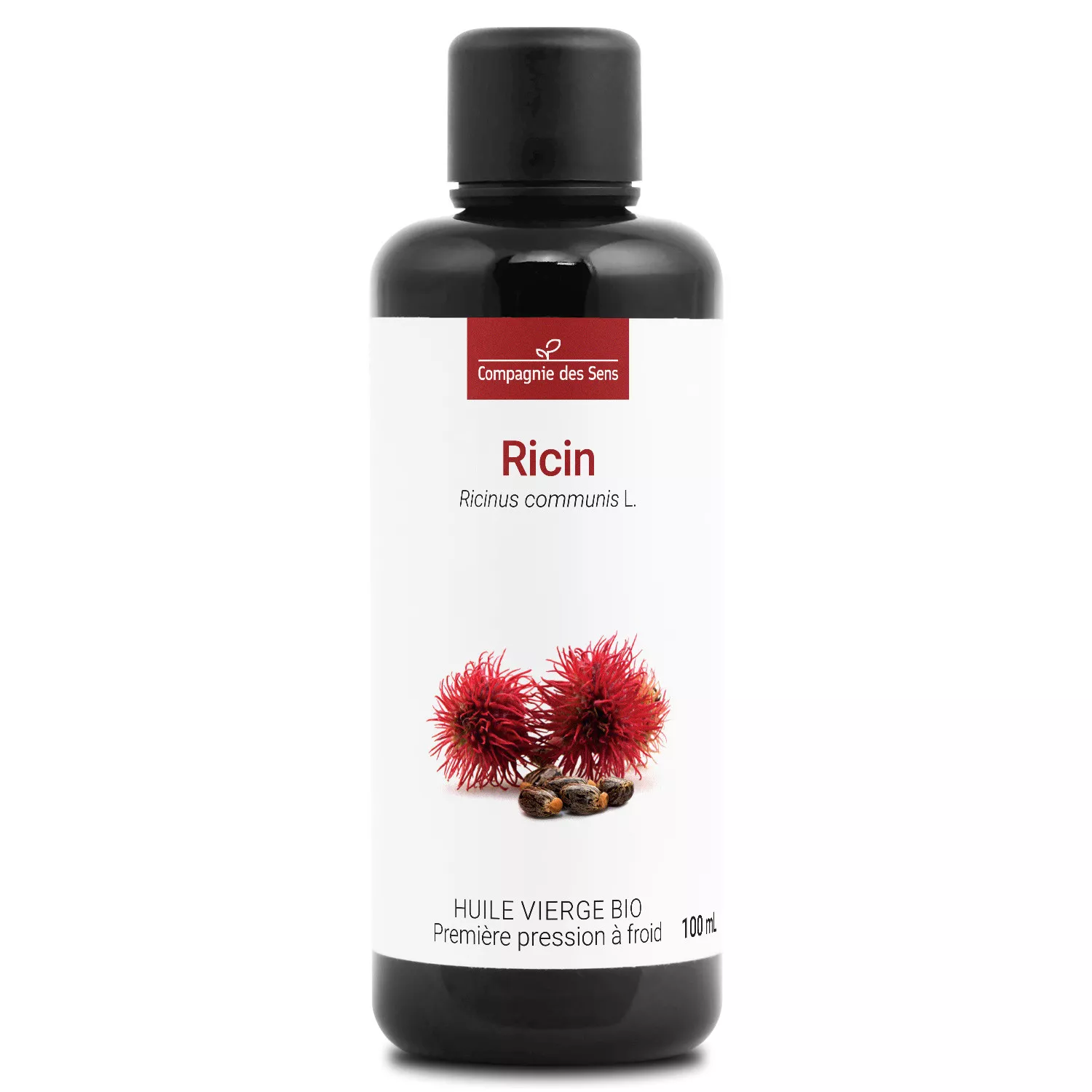 Ricin - Huile Végétale Vierge BIO - Flacon en verre