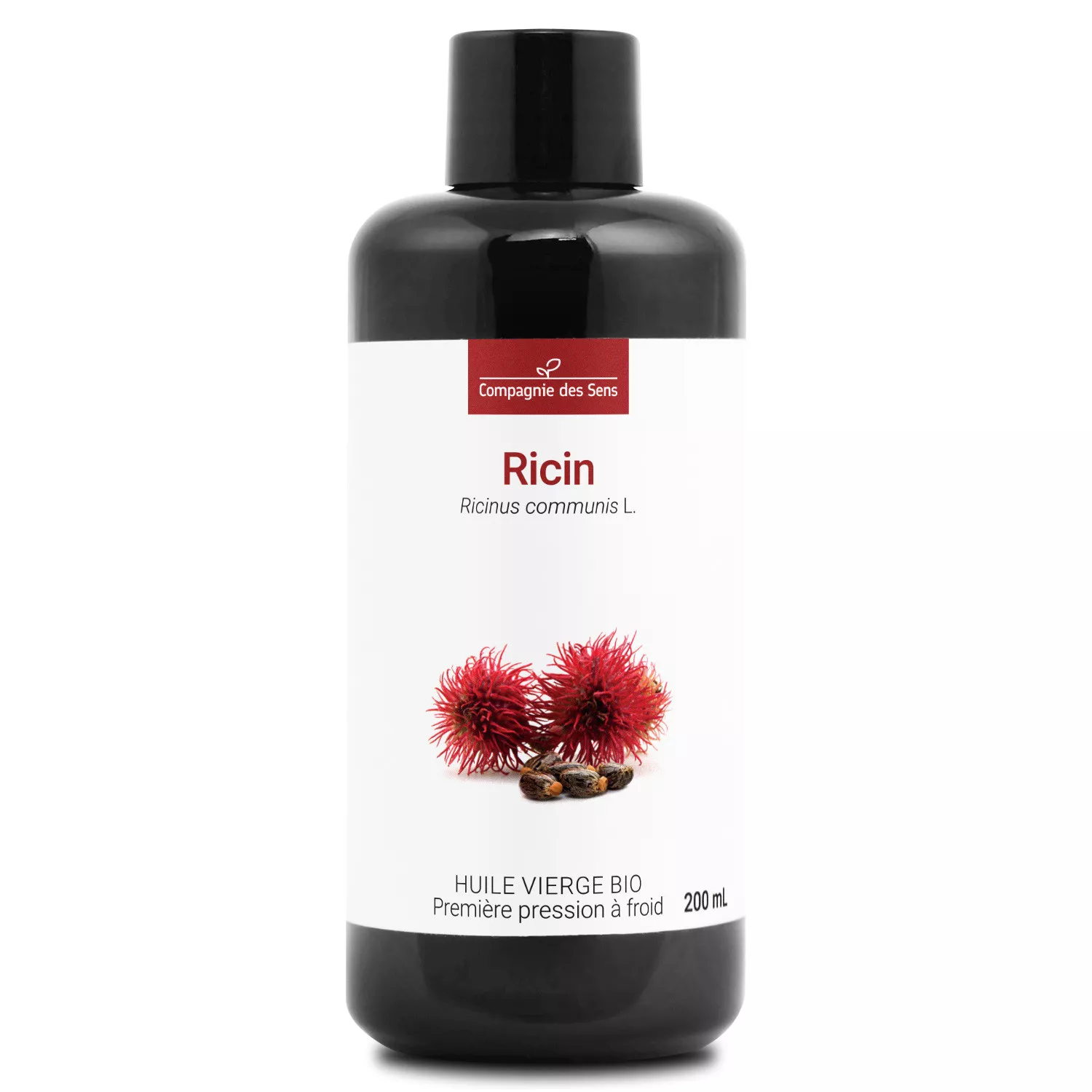Ricin - Huile Végétale Vierge BIO - Flacon en verre