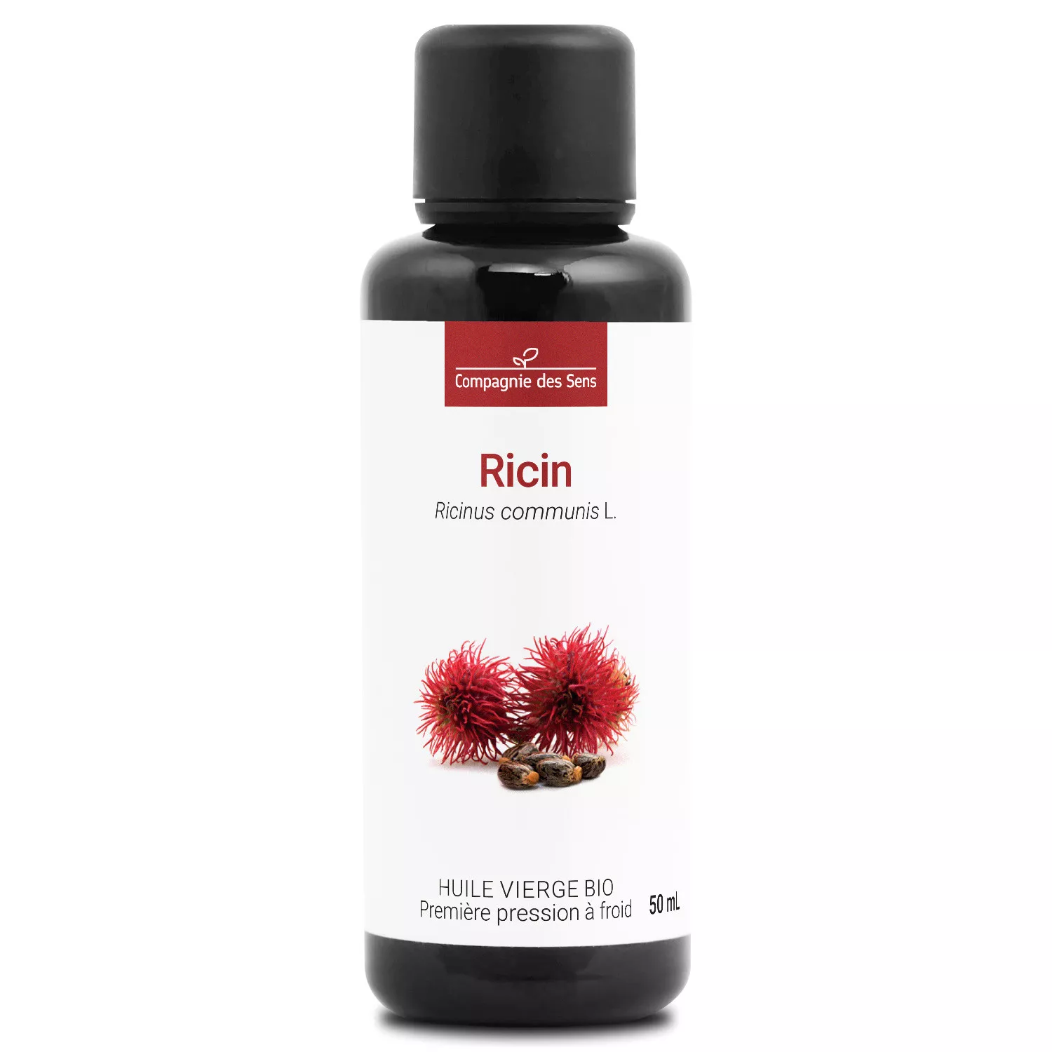 Ricin - Huile Végétale Vierge BIO - Flacon en verre