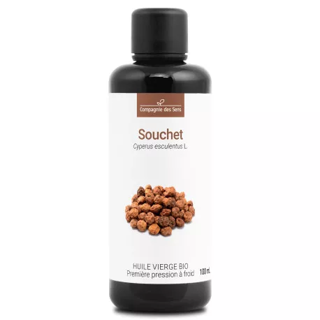 Souchet - Huile Végétale Vierge BIO - Flacon en verre