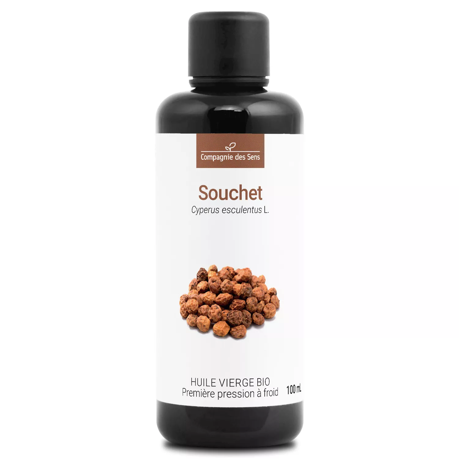 Souchet - Huile Végétale Vierge BIO - Flacon en verre
