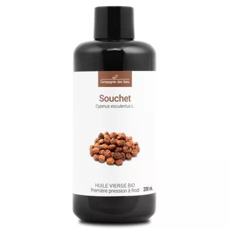 Souchet - Huile Végétale Vierge BIO - Flacon en verre