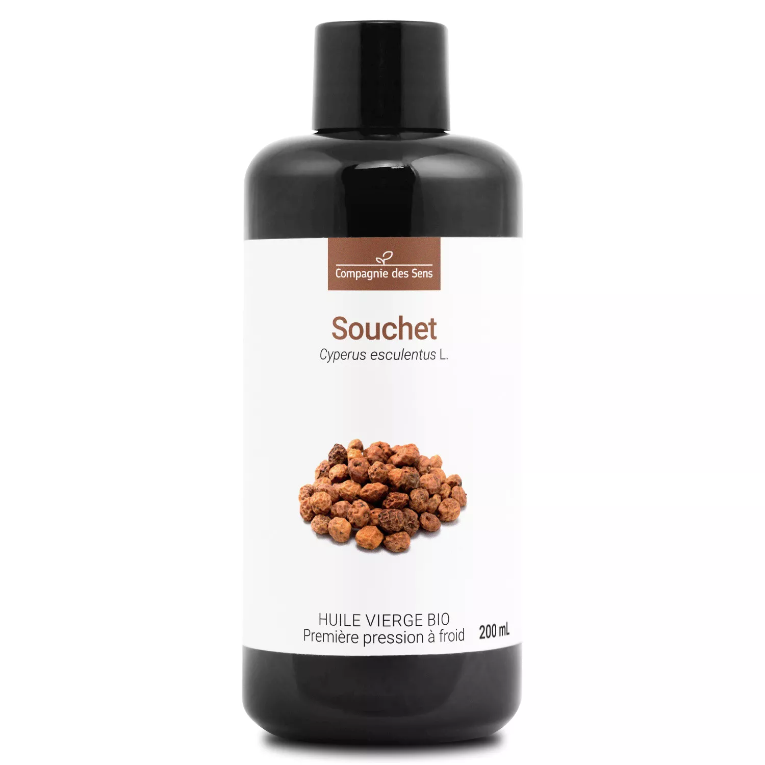 Souchet - Huile Végétale Vierge BIO - Flacon en verre
