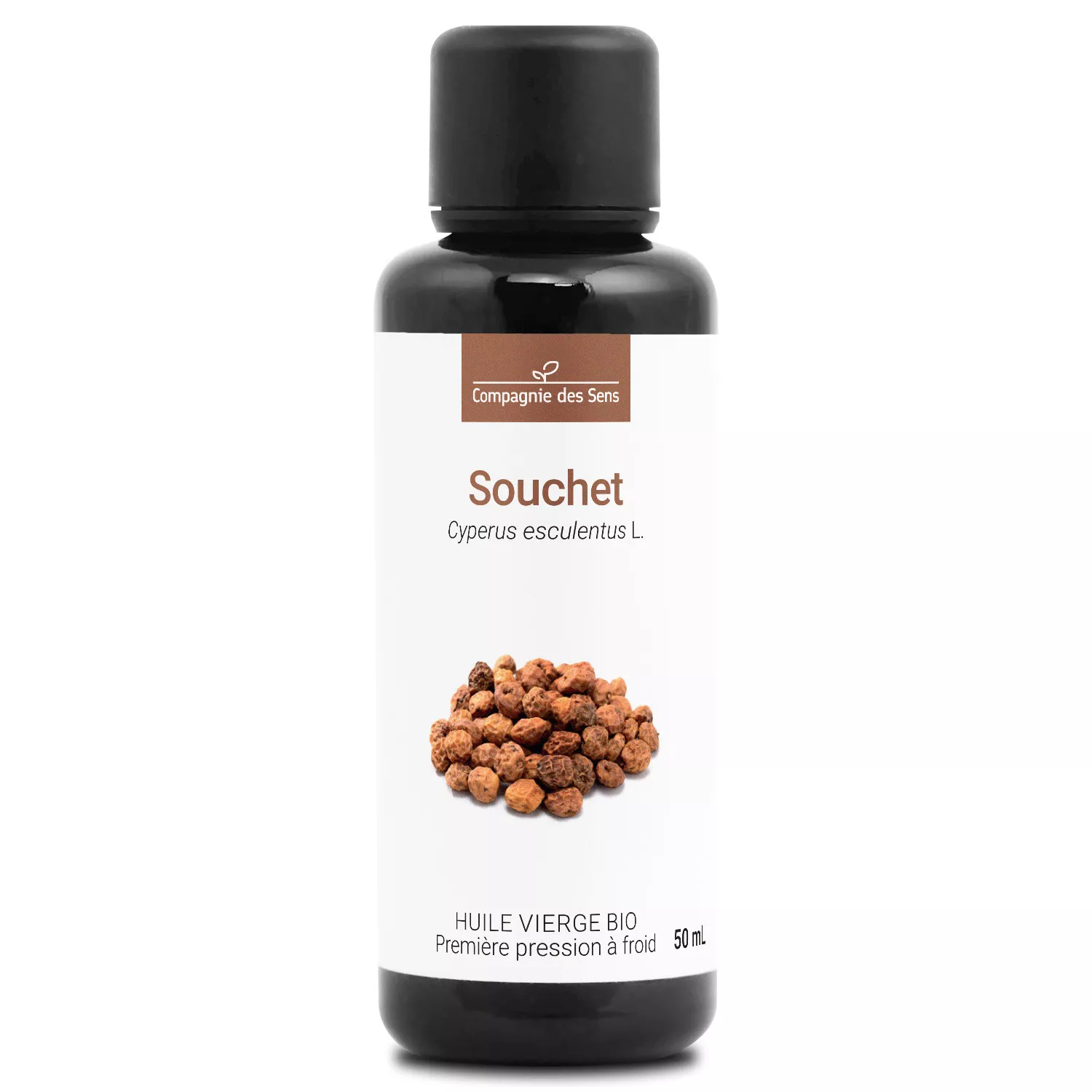 Souchet - Huile Végétale Vierge BIO - Flacon en verre