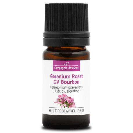 GÉRANIUM ROSAT CV BOURBON - Huile essentielle BIO