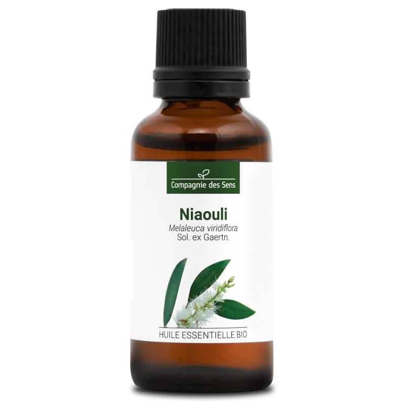 Olio Essenziale Di Niaouli BIO (Melaleuca Viridiflora) Aroma Labs - 5 Ml - Chemiotipizzato, Certificato AB, Per Le Difese Naturali - Made In France