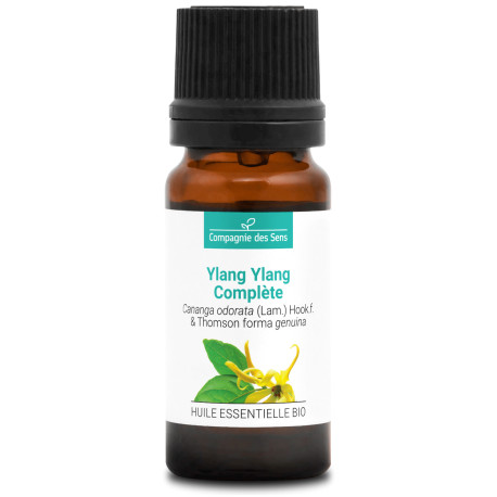 Huile Essentielle D'Ylang Ylang 100% Pure Et Naturelle - 10ml, Anti-stress, Neuve