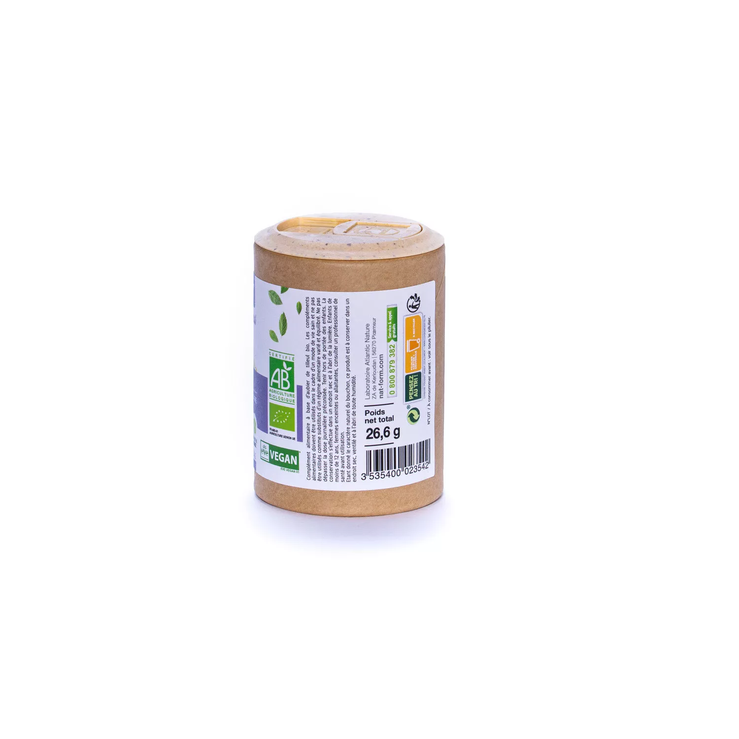 Aubier de Tilleul Bio - Gélules Végétales