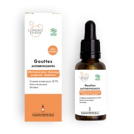 Gouttes autobronzantes hâle intense 