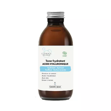 Toner Hydratant à L'Acide Hyaluronique - Clémence & Vivien