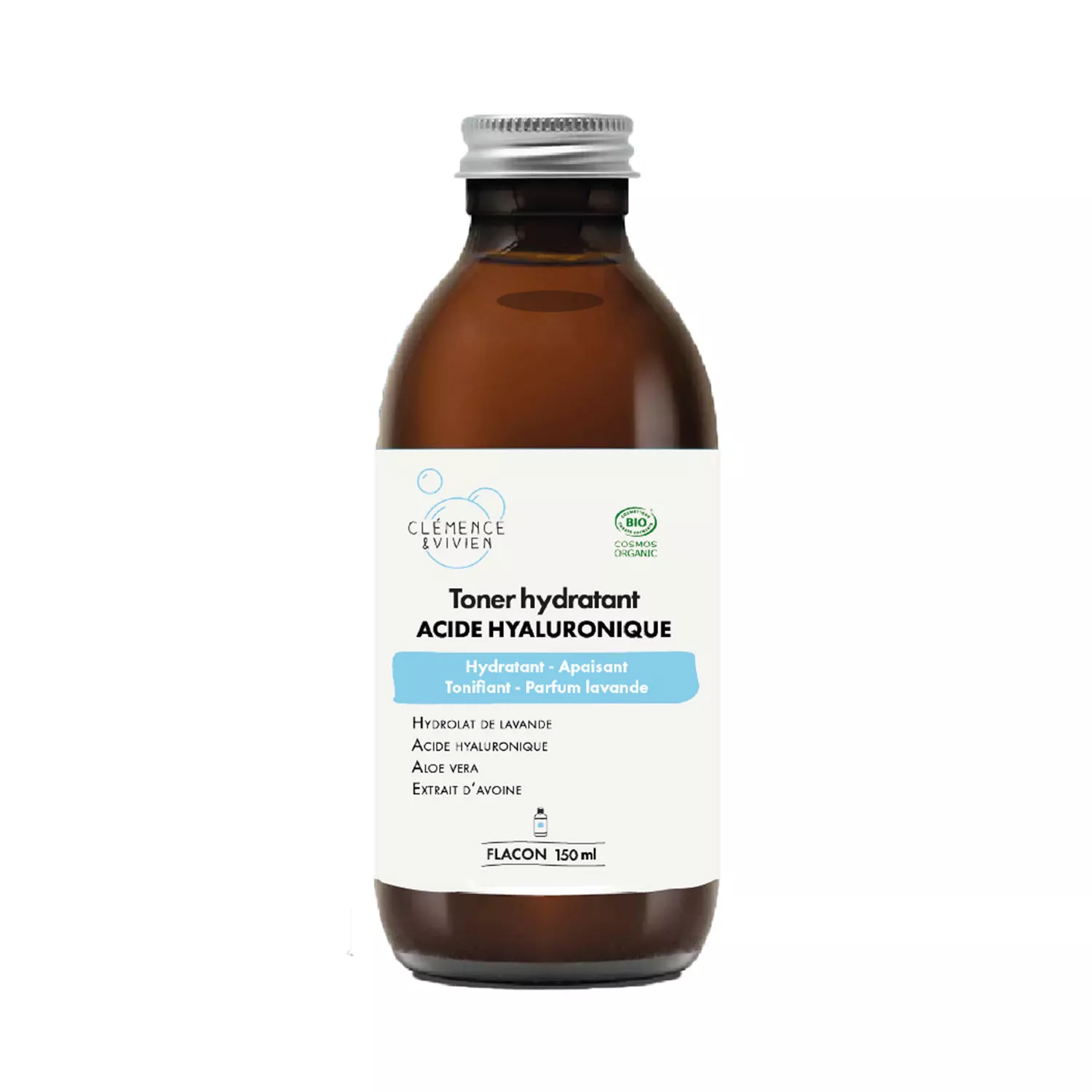 Toner Hydratant à L'Acide Hyaluronique - Clémence & Vivien