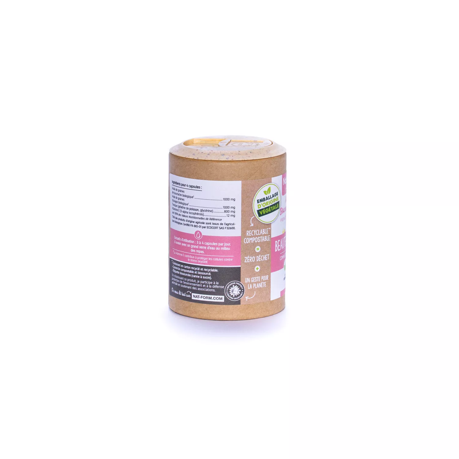 Beauté de la peau Bourrache Onagre - Capsules